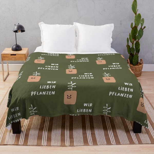Item preview, Wir lieben Pflanzen | Cute Plant Pot Illustration designed and sold by RM-Journey.