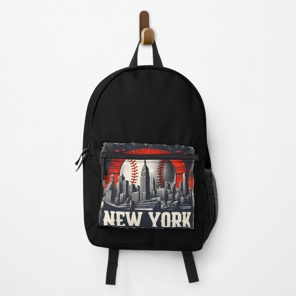 Item preview, New York Baseball Skyline Retro Vintage designed and sold by TomFrontierArt.