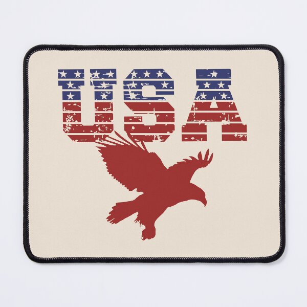 Item preview, USA Flag & US Eagle - Patriotic T-Shirt & Accessories | Symbol of Freedom & Strength | American Pride & Valor Design designed and sold by BuyFromSeller.