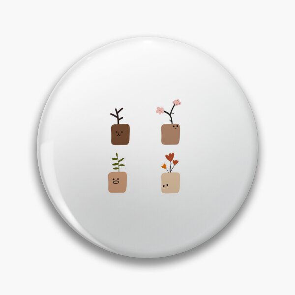 Item preview, Cartoon Plant Pot Illustration Set | Simple and Minimalist Aesthetic designed and sold by RM-Journey.