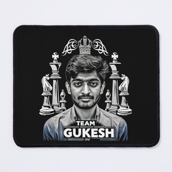 Item preview, Team Dommaraju Gukesh, world chess championship designed and sold by SvarunPogani.