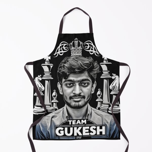 Item preview, Team Dommaraju Gukesh, world chess championship designed and sold by SvarunPogani.
