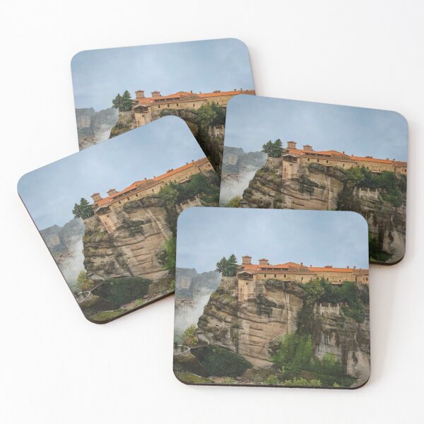 Item preview, Meteora Monastery 1 designed and sold by Rebecca Herranen.