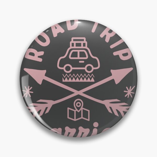 Item preview, ROAD TRIP WARRIOR Nomad Travel Road Trip Sticker designed and sold by SandriaSays.