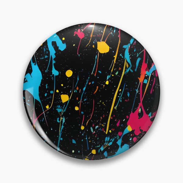 Item preview, Printed image of paint splatters v6 designed and sold by JaReVa.