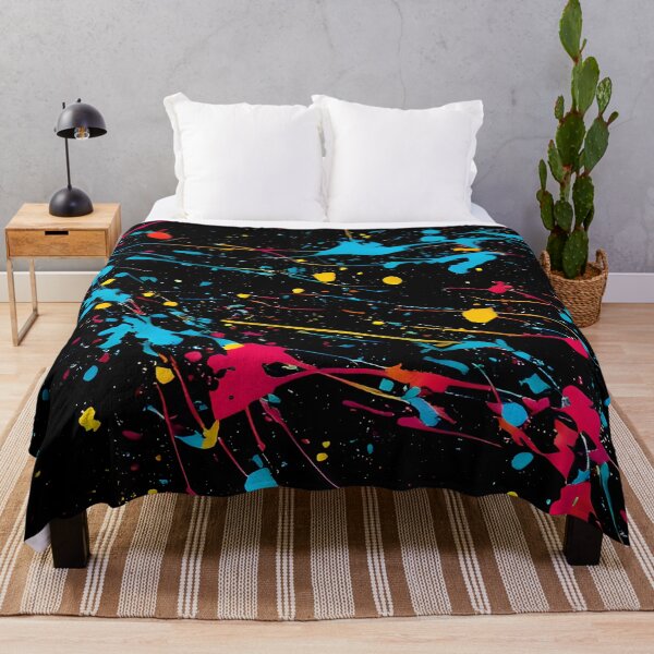 Item preview, Printed image of paint splatters v6 designed and sold by JaReVa.