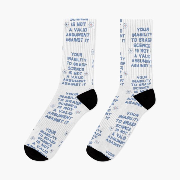 Item preview, Your Inability To Grap Science Is Not A Valid Argument Against It. His Back At Science Deniers designed and sold by Rebel-Design.
