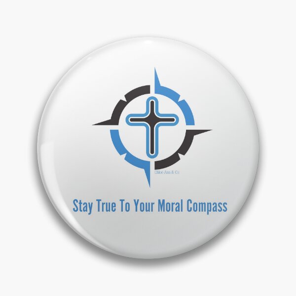 Item preview, Stay True To Your Moral Compass designed and sold by ChloeAnnandCo.