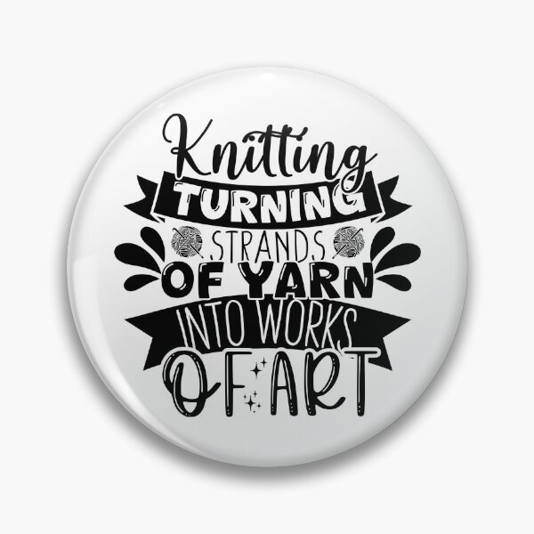 Item preview, I Love Knitting! Crochet, Yarn designed and sold by smalldesignbox.