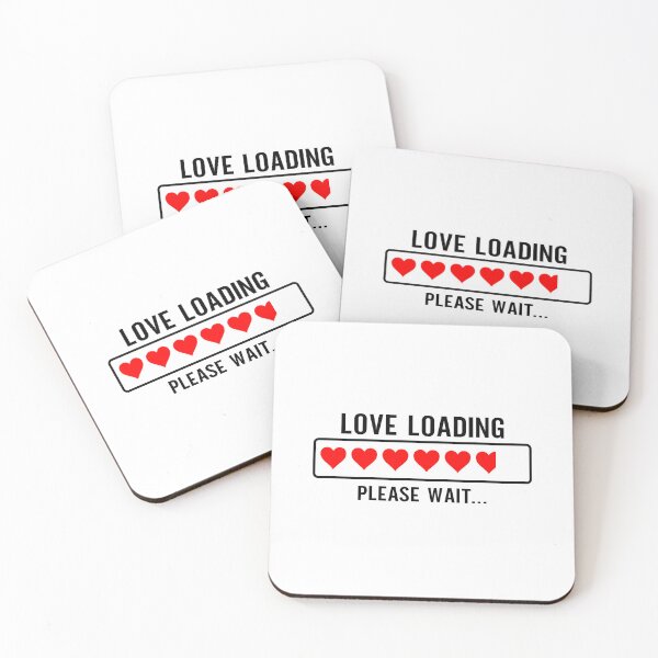Item preview, Love Loading... Please Wait - Playful T-Shirt & Accessories | Express Patience in Romance | Fun and Quirky Design for All designed and sold by BuyFromSeller.