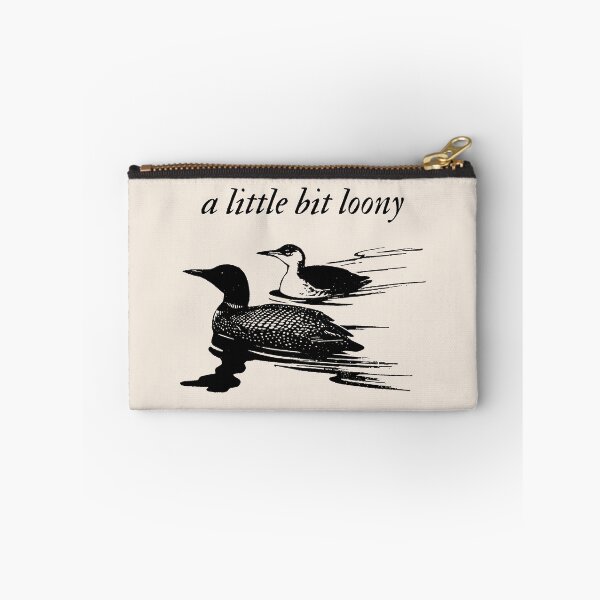 Item preview, A Little Bit Loony Common Loon Minnesota Maine designed and sold by MyThirdFavorite.