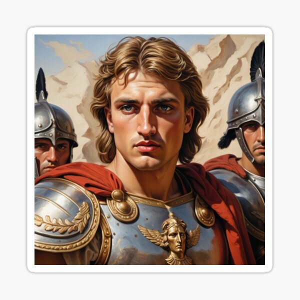 Alexander The Great - Mythology Sticker