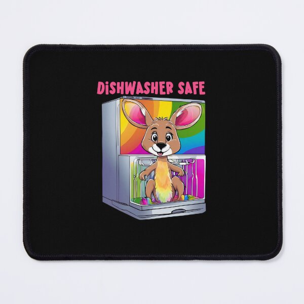 Item preview, Dishwasher Safe With Funny Kangaroo designed and sold by LadyGoodwill.