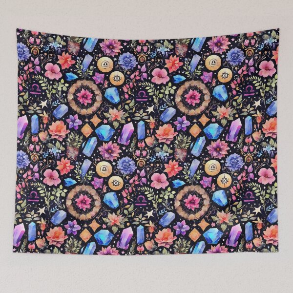 Item preview, Libra’s Gemstone Garden designed and sold by pinebluedesign.
