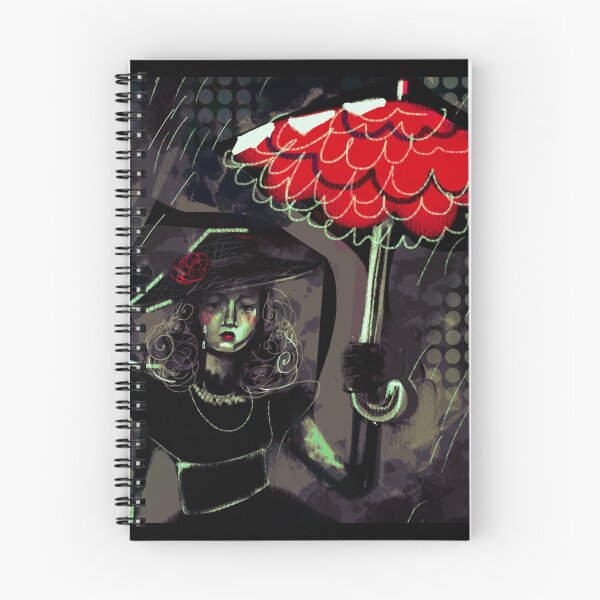 Item preview, Woman With Red Umbrella designed and sold by keylime-skies.