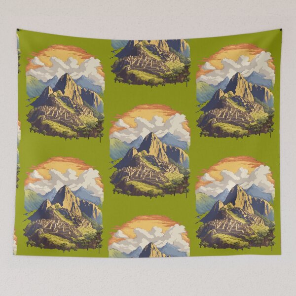Item preview, 8bit Machu Picchu designed and sold by LeftImpressed.