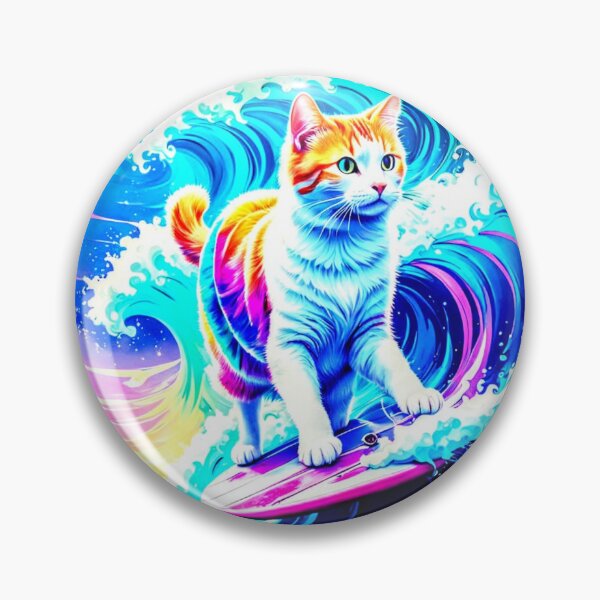 Item preview, Surf's Up Cat designed and sold by Kingcls.