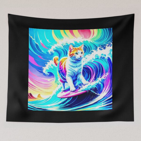 Item preview, Surf's Up Cat designed and sold by Kingcls.