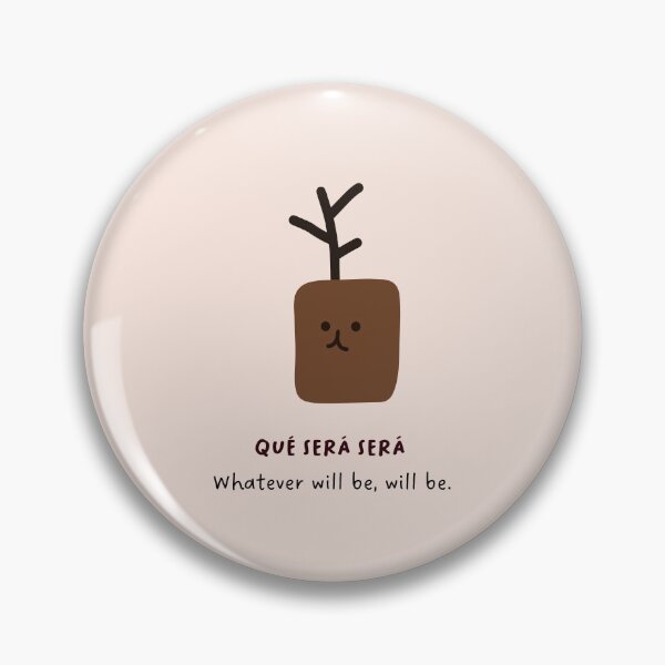 Item preview, qué será será - Whatever will be, will be | Cute Plant Pot Illustration designed and sold by RM-Journey.