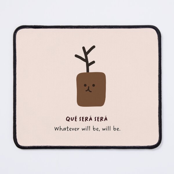 Item preview, qué será será - Whatever will be, will be | Cute Plant Pot Illustration designed and sold by RM-Journey.
