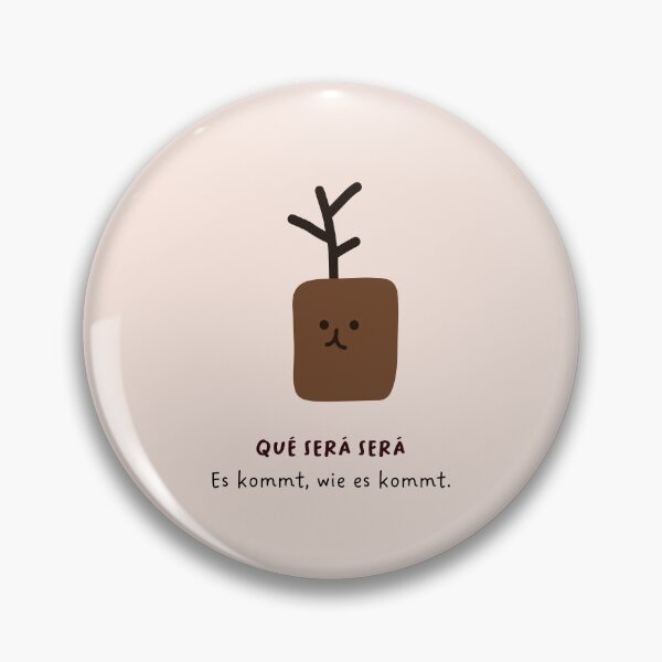 Item preview, qué será será - Was auch immer sein wird, wird sein | Cute Plant Pot Illustration designed and sold by RM-Journey.