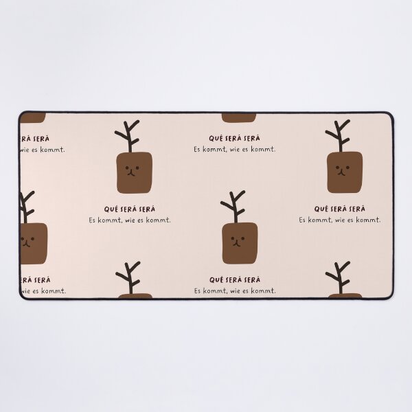 Item preview, qué será será - Was auch immer sein wird, wird sein | Cute Plant Pot Illustration designed and sold by RM-Journey.