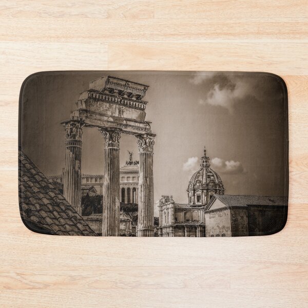 Item preview, Three Corinthian Columns at the Roman Forum designed and sold by Rebecca Herranen.
