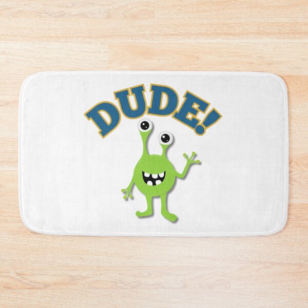 Item preview, Dude! Green Monster designed and sold by RedeemedDesigns.