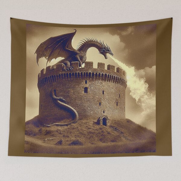 Item preview, THE KEEP OF THE FIRE BREATHING DRAGON designed and sold by CinemaObscura.