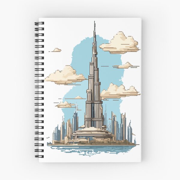 Item preview, 8bit Burj Khalifa  designed and sold by LeftImpressed.