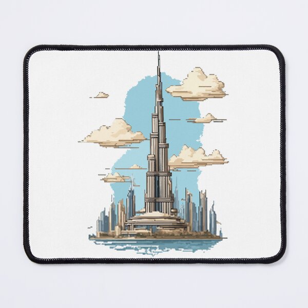 Item preview, 8bit Burj Khalifa  designed and sold by LeftImpressed.