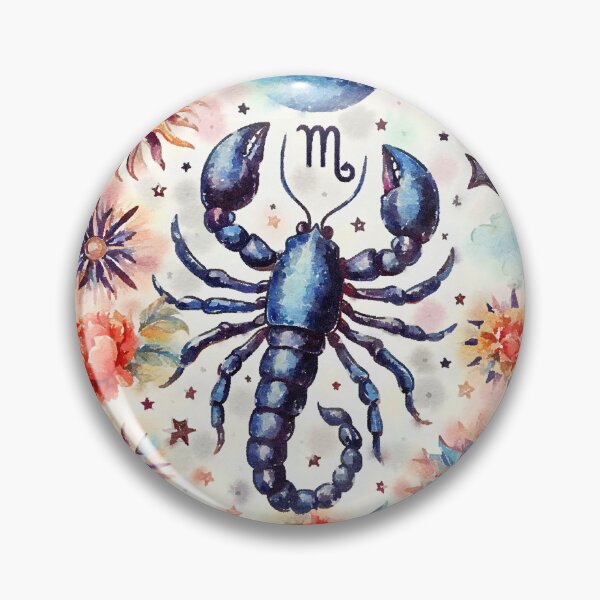 Item preview, Celestial Scorpio Charm designed and sold by pinebluedesign.