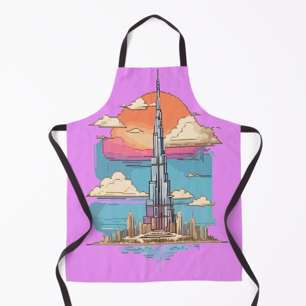 Item preview, Burj Khalifa in 8-Bit Graphics designed and sold by LeftImpressed.