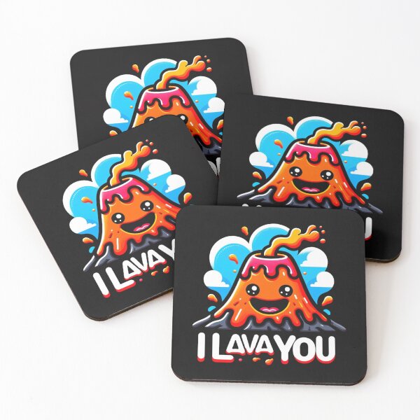 Item preview, I lava you volcano designed and sold by korky333.