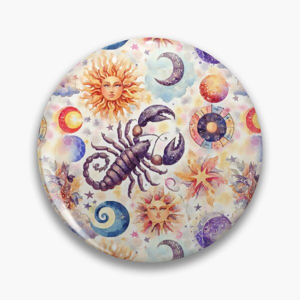 Item preview, Vibrant Scorpio Visions designed and sold by pinebluedesign.