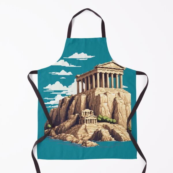 Item preview, Acropolis of Athens in 8-Bit Graphics designed and sold by LeftImpressed.