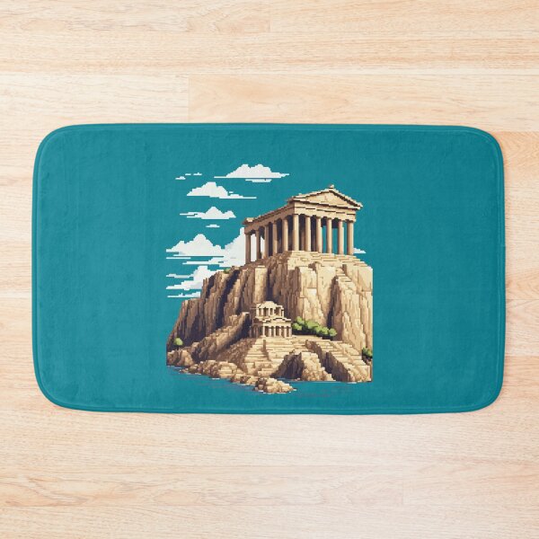 Item preview, Acropolis of Athens in 8-Bit Graphics designed and sold by LeftImpressed.