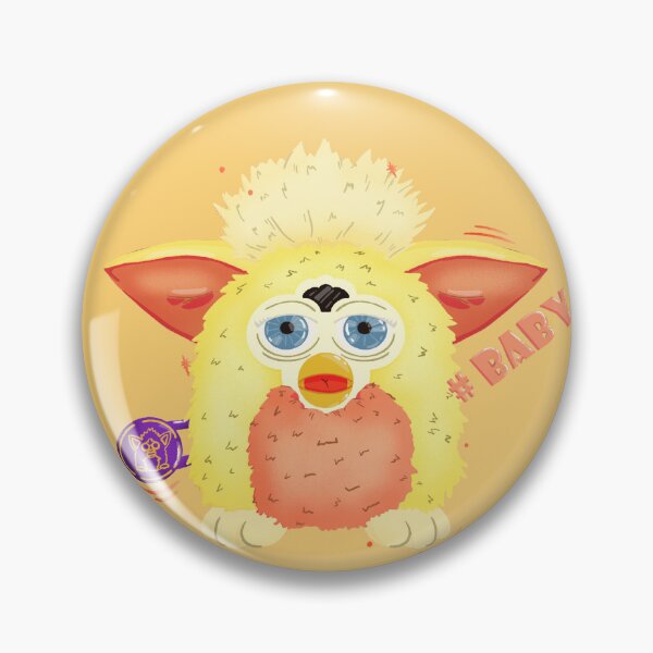 Item preview, Orange baby furby designed and sold by BenJaminArtCo.