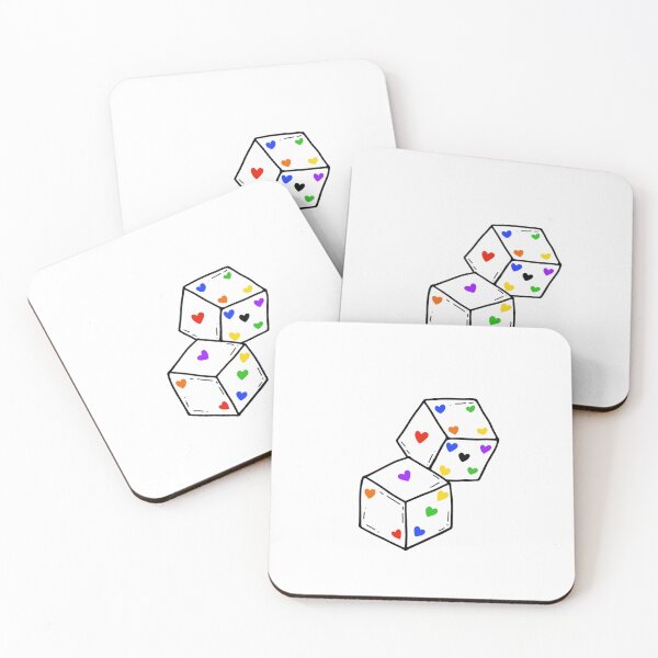 Item preview, Pride dice designed and sold by Sunfuncc.
