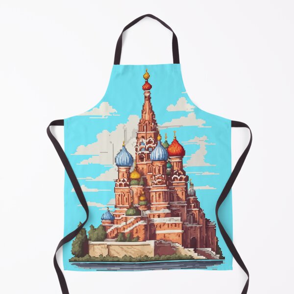Aperçu de l'œuvre Kremlin en graphiques 8 bits. créée et vendue par LeftImpressed.