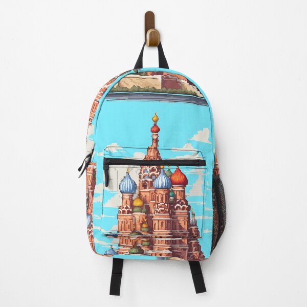 Aperçu de l'œuvre Kremlin en graphiques 8 bits. créée et vendue par LeftImpressed.