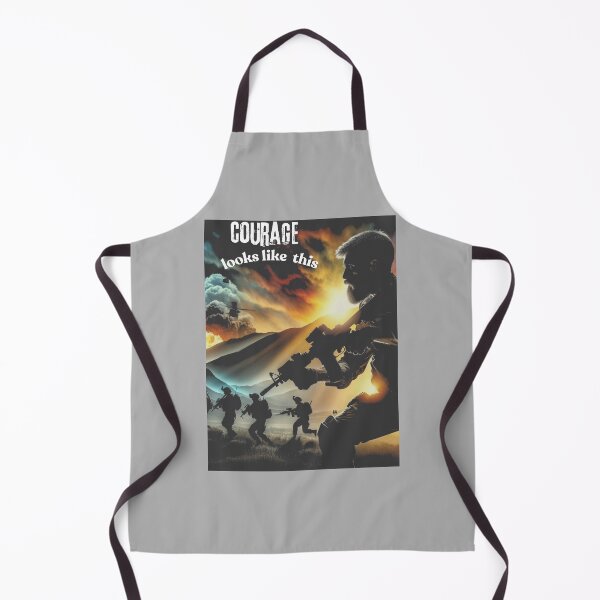 Item preview, Courage in Action: Soldier Leading Troops designed and sold by ValorVerse.