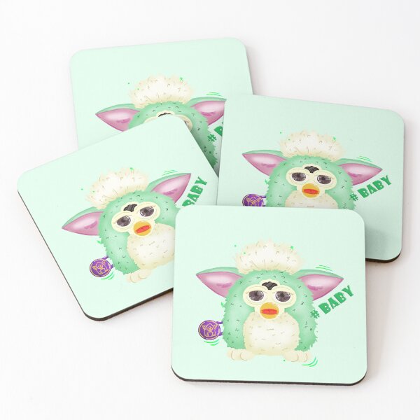 Item preview, Mint green baby furby designed and sold by BenJaminArtCo.