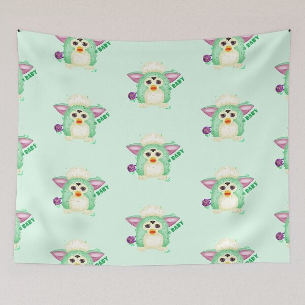 Item preview, Mint green baby furby designed and sold by BenJaminArtCo.