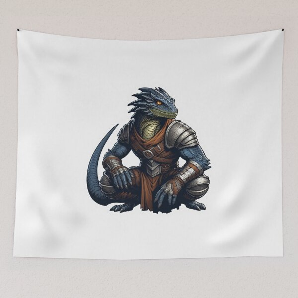 Item preview, Knight Warrior Lizard designed and sold by strongSpiritEd.