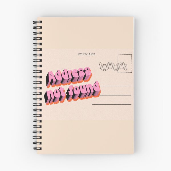 Item preview, Address Not Found Postcard Retro Sassy Art to Notify your Customers designed and sold by TheMugDirectory.