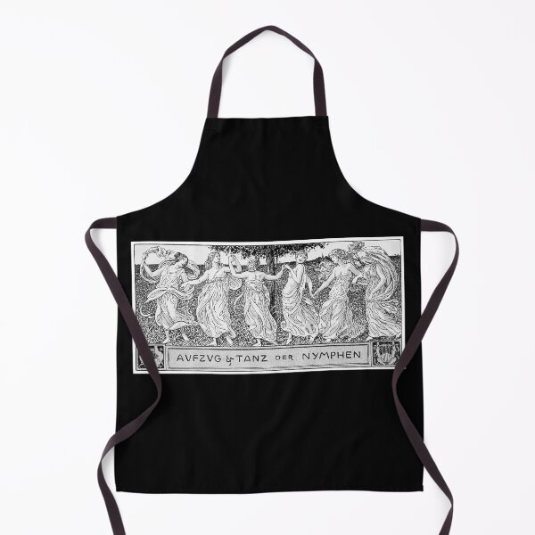 Item preview, Gathering & Dance of The Nymphs 1898 Wilhelm Volz designed and sold by RocketshipRetro.