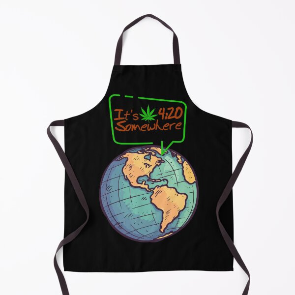 Item preview, It's 4:20 somewhere, globe designed and sold by Numbers-Art.