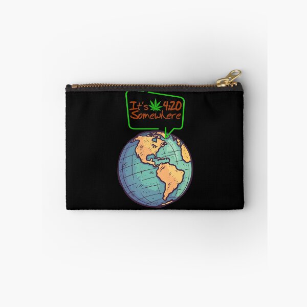 Item preview, It's 4:20 somewhere, globe designed and sold by Numbers-Art.
