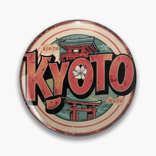 Item preview, Vintage Kyoto Sign designed and sold by LEOdesignerArt.